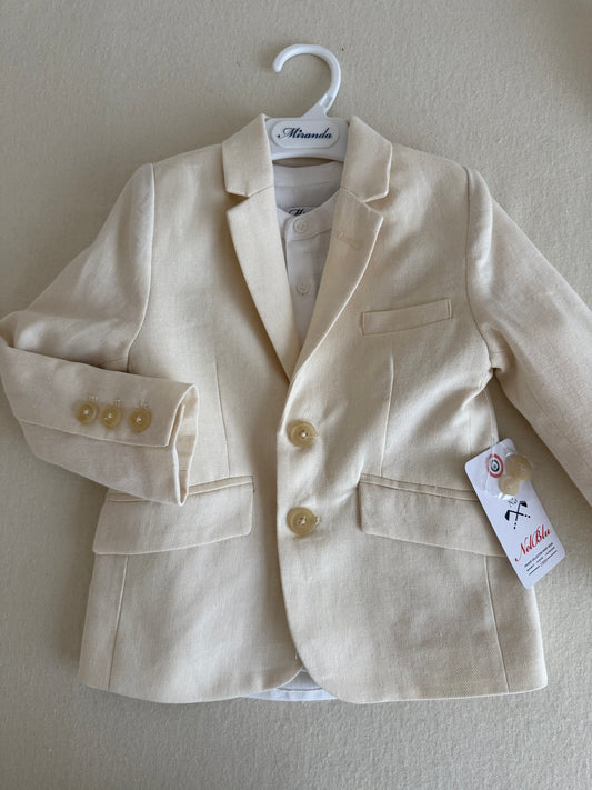 Blaser em linho Miranda 39-0220-1