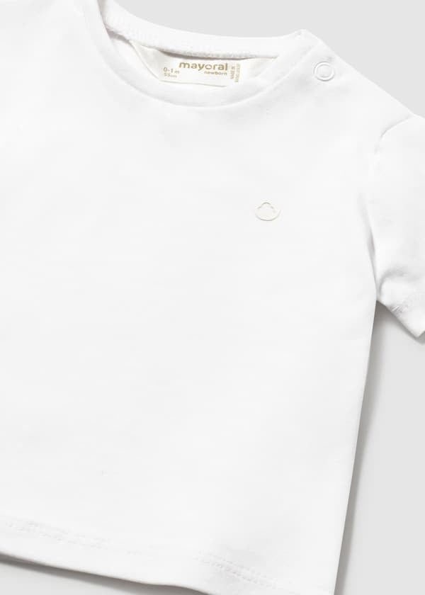 T-shirt recém nascido unissexo Mayoral 1073
