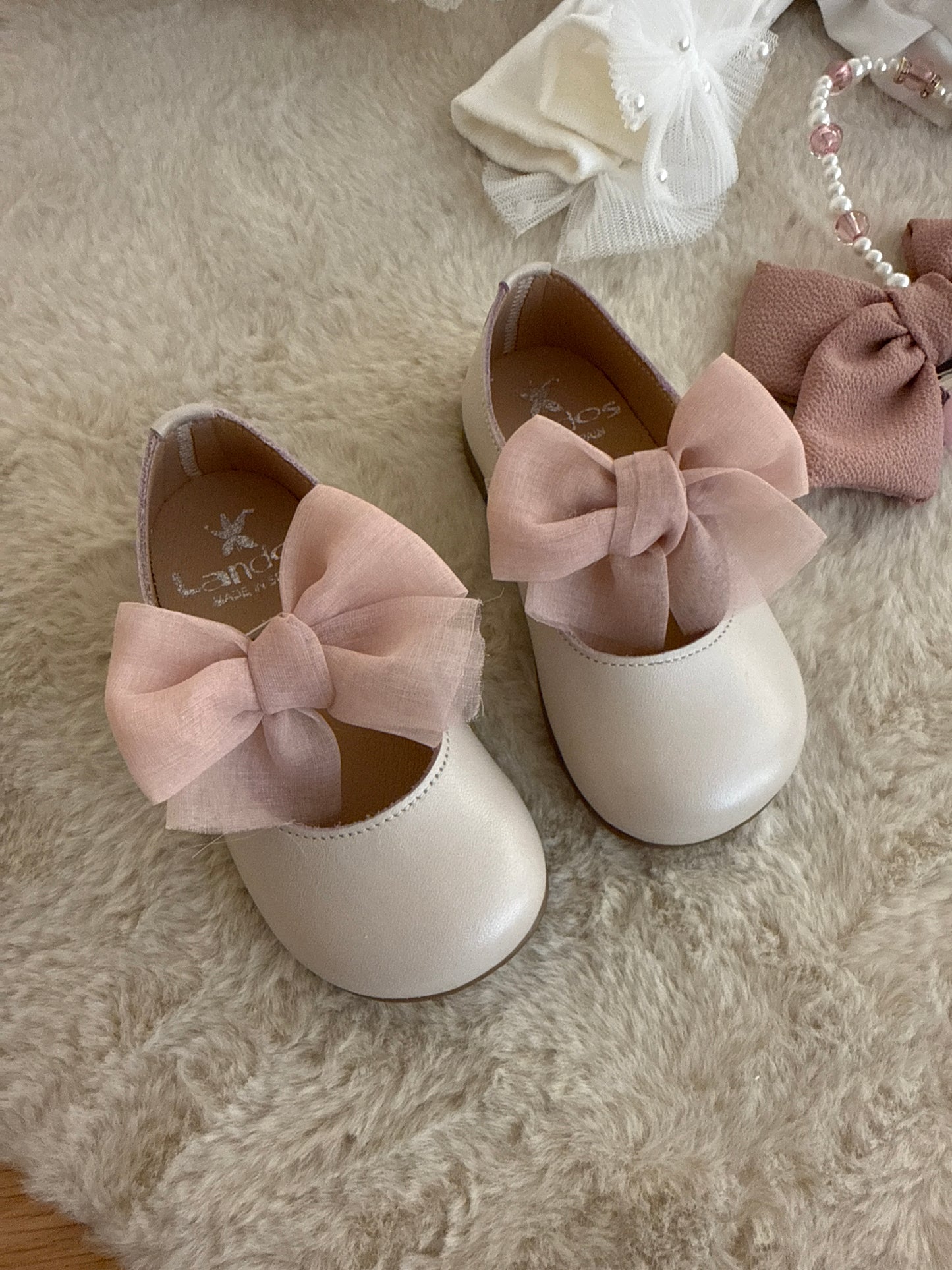 Sapato em pele para menina Landos 3013AR