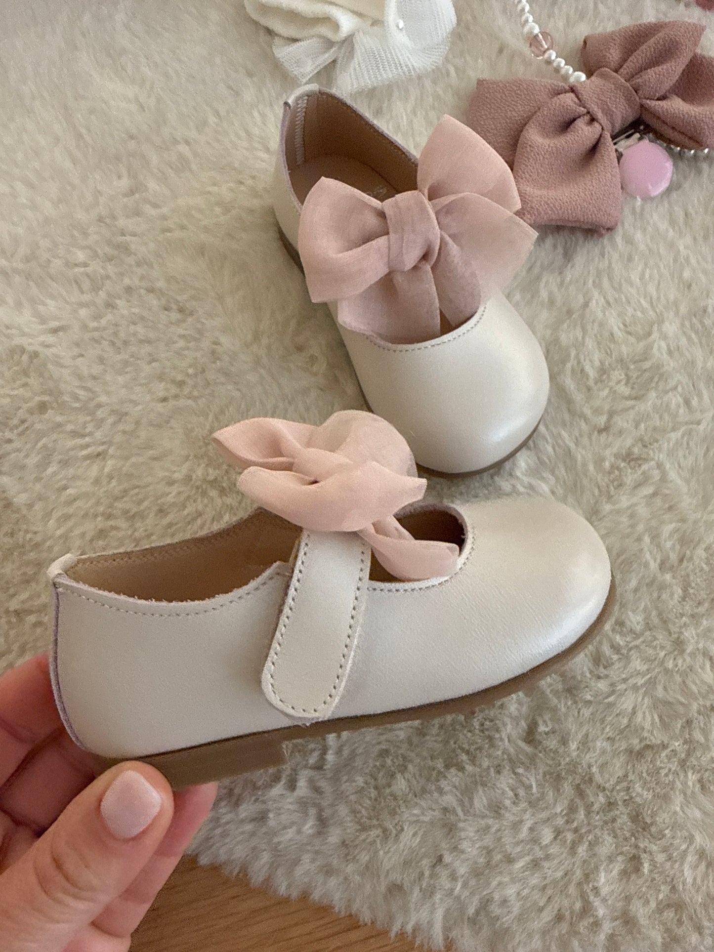 Sapato em pele para menina Landos 3013AR