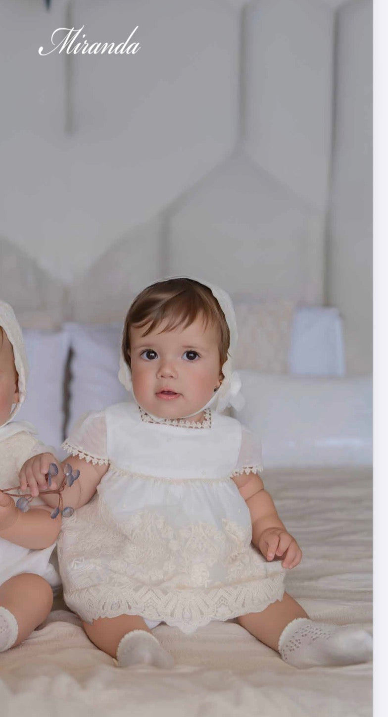 Vestido Miranda C/tapa fralda 39-0020-VB