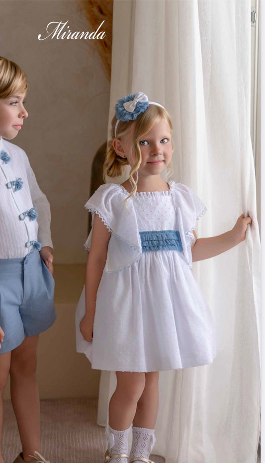 Vestido C/tapa fralda Miranda 39-0128-VB