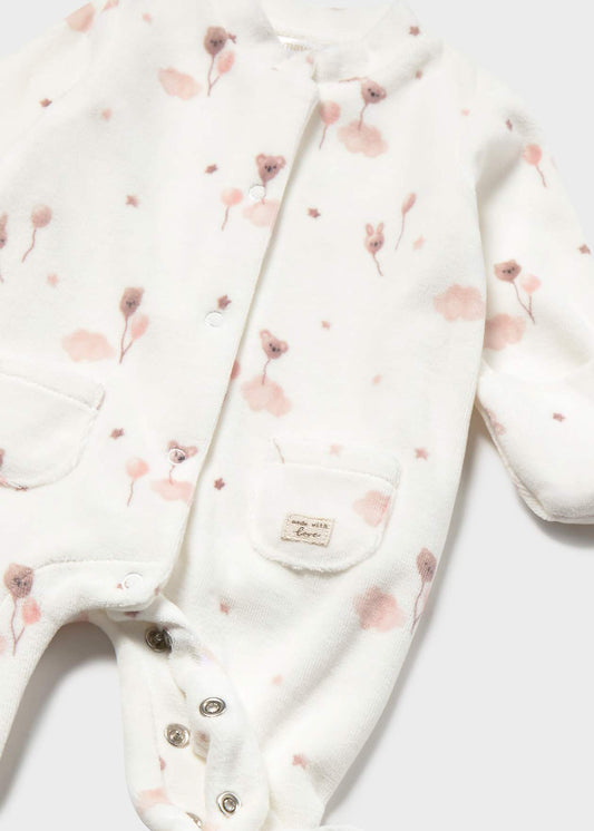 Babygrow de veludo Mayoral 2761