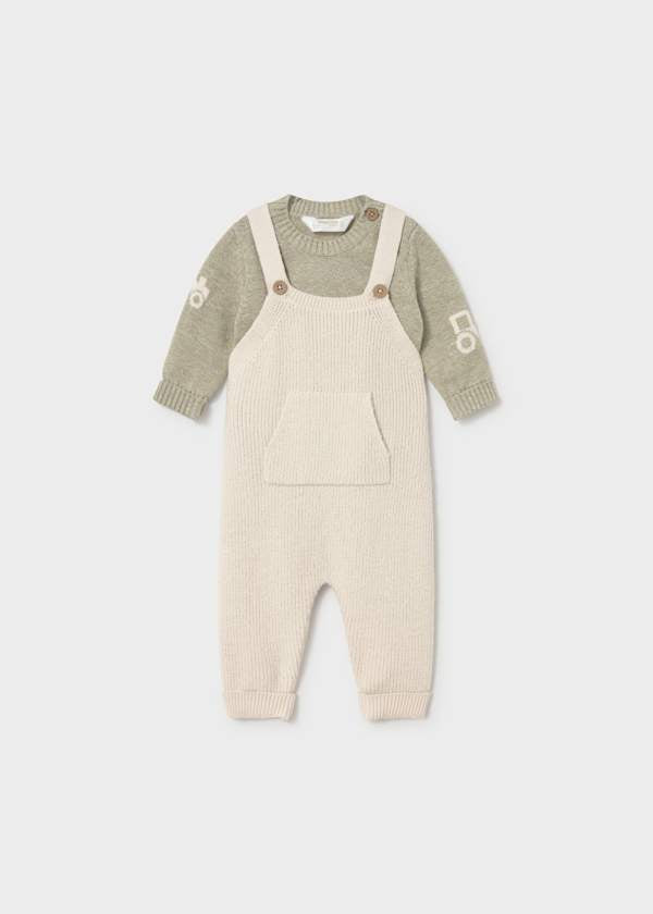Conjunto jardineira e camisola Mayoral 2603