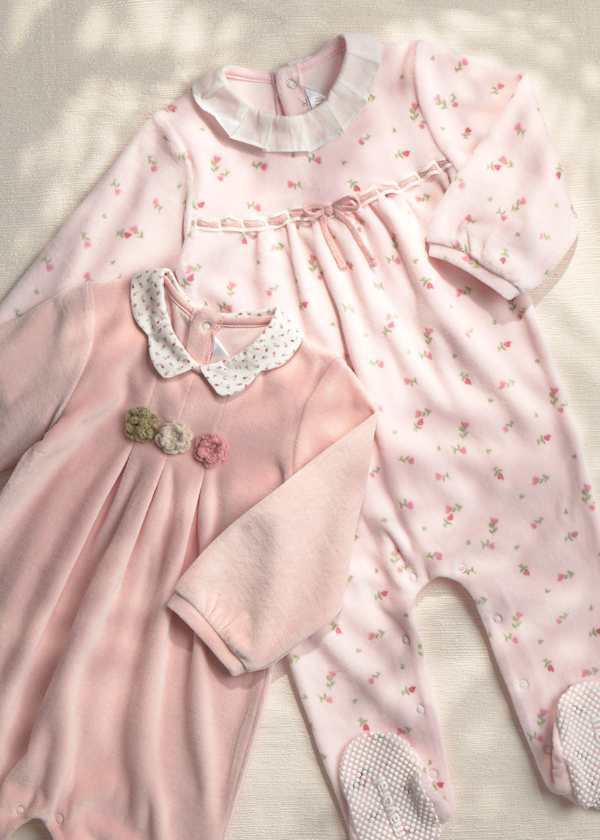 Pack 2 babygrows aveludados Mayoral 2752