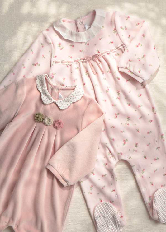 Pack 2 babygrows aveludados Mayoral 2752