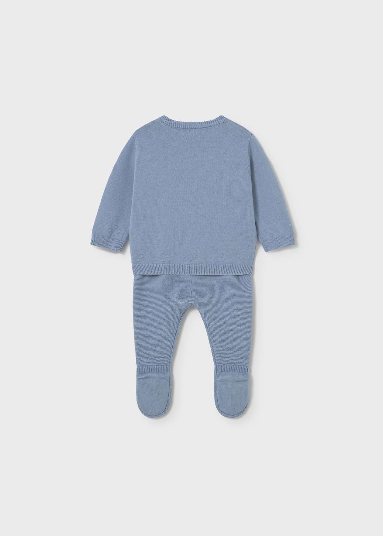 Conjunto calças com pés e camisola tricô Mayoral 1502