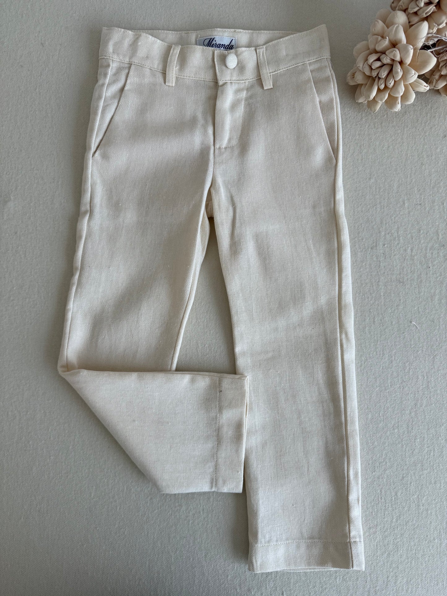 Calça em linho Miranda 39-0220-3L