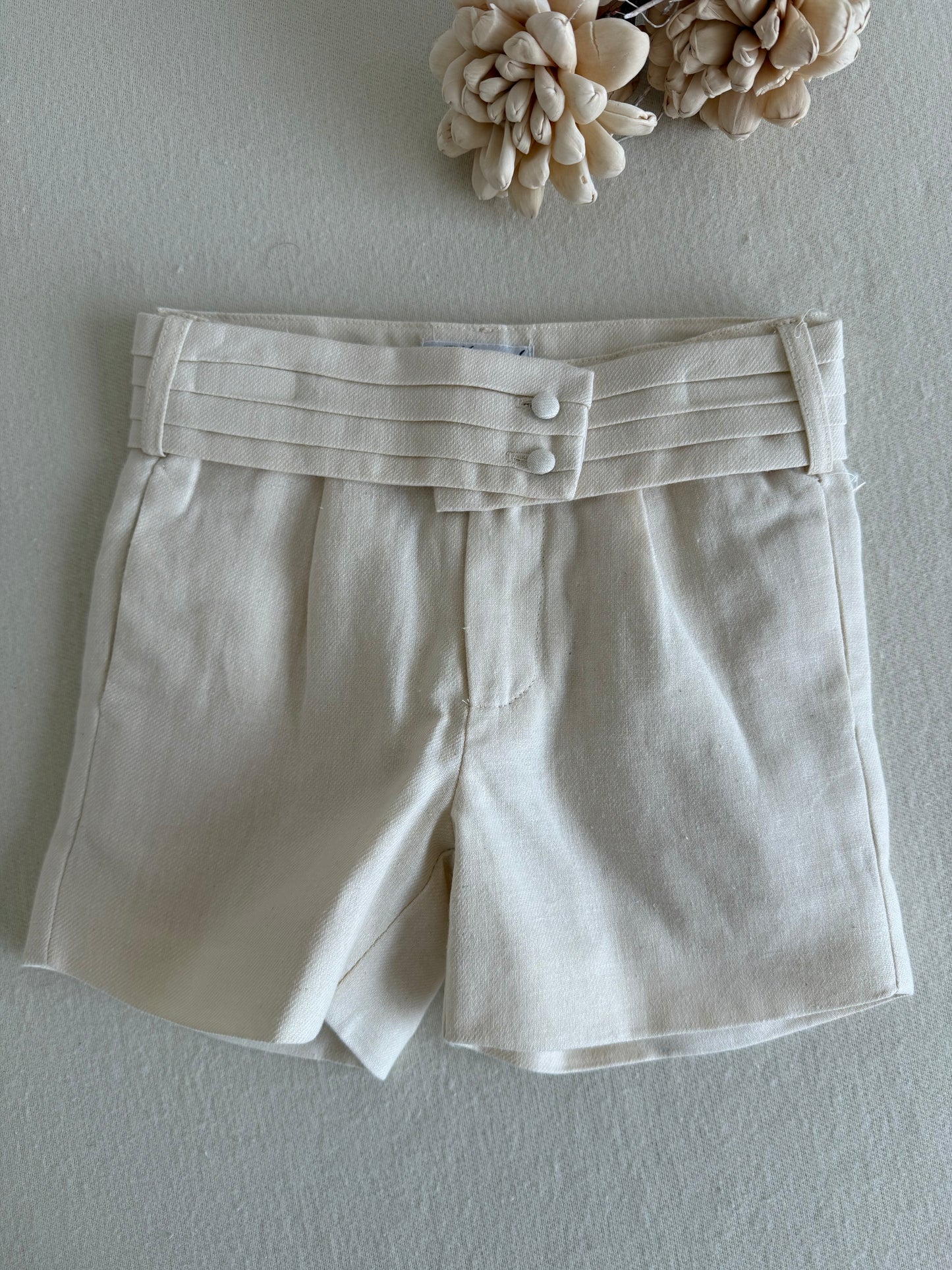 Calção em linho Miranda 39-0221-3