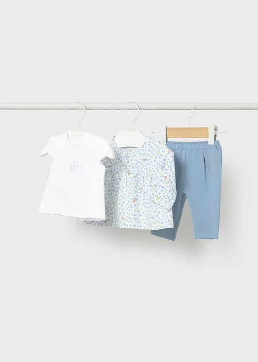 Fato de treino menina com t-shirt Mayoral 1825