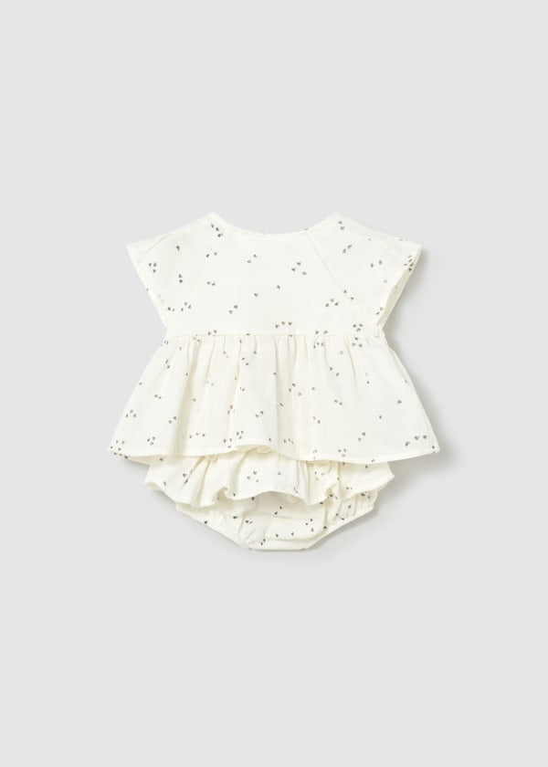 Conjunto tapa fralda e blusa Mayoral 1286