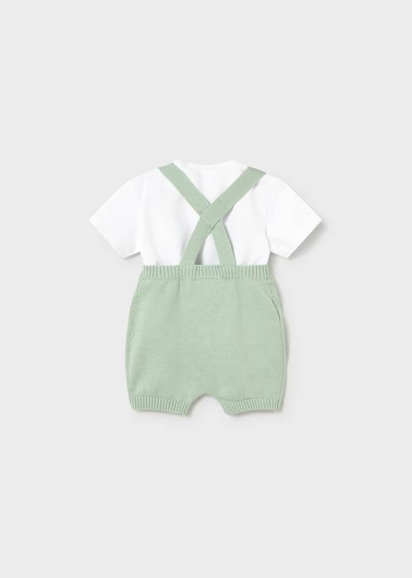 Conjunto jardineira e t-shirt Mayoral 1610