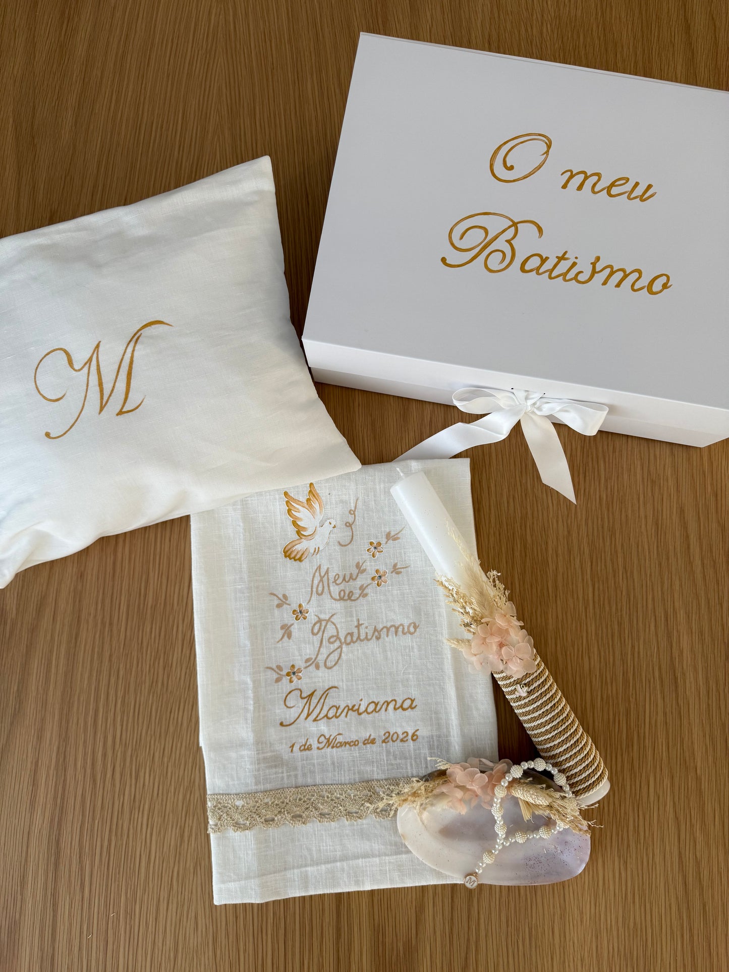 Conjunto de batizado (exemplo) Artebaby26/3