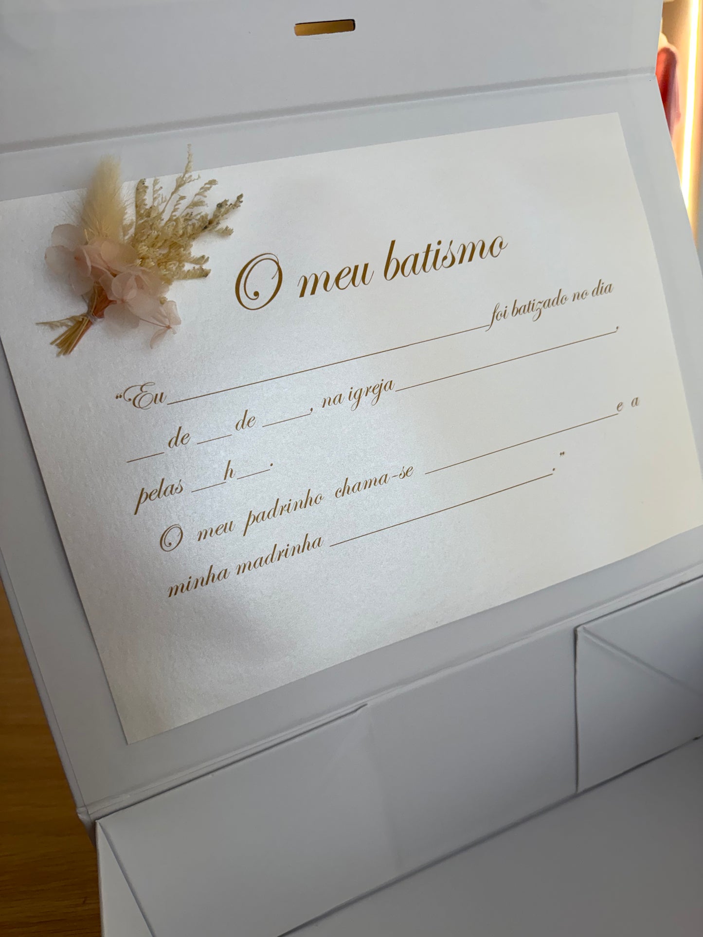 Conjunto de batizado (exemplo) Artebaby26/3