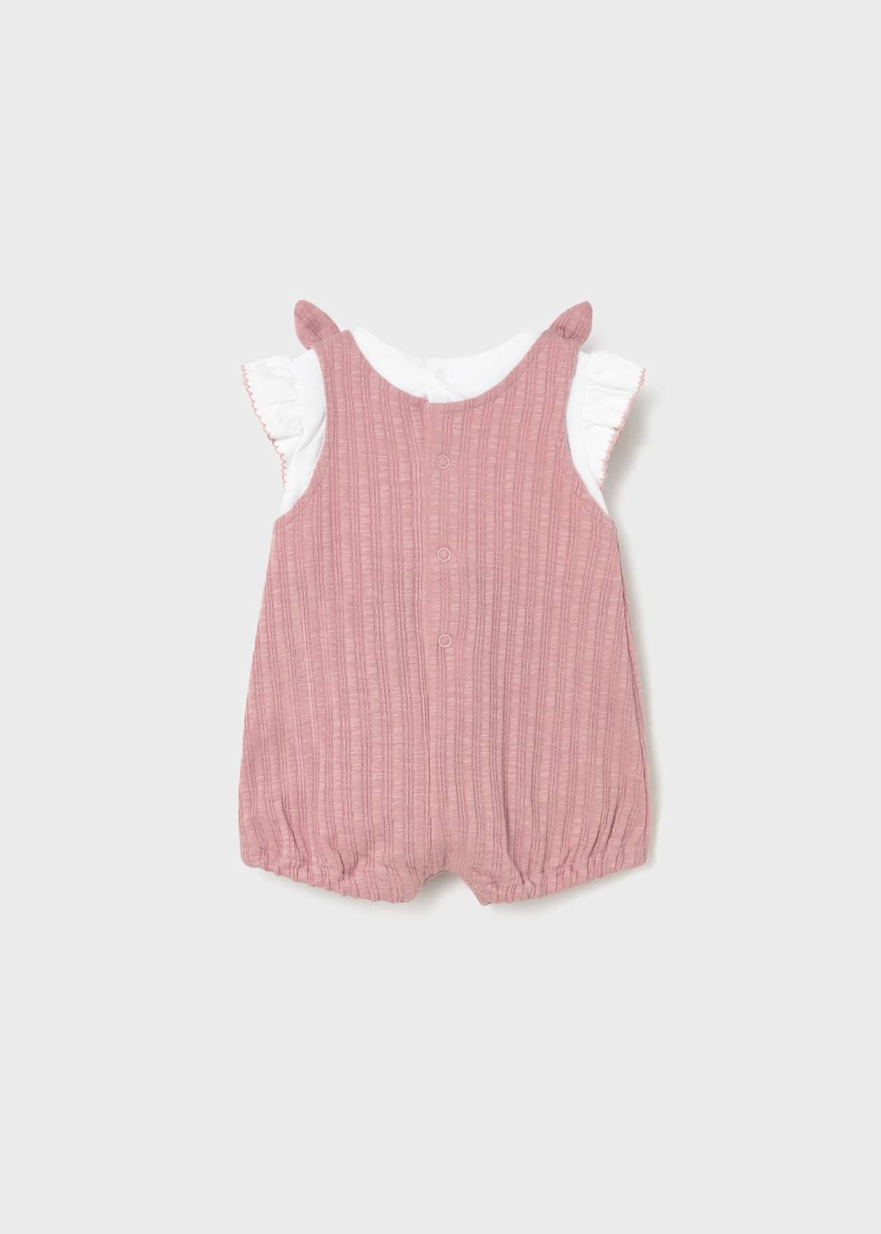 Conjunto jardineira e t-shirt Mayoral 1649
