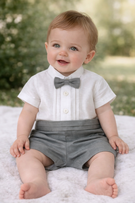 Conjunto em linho Nizeret Cerimônia