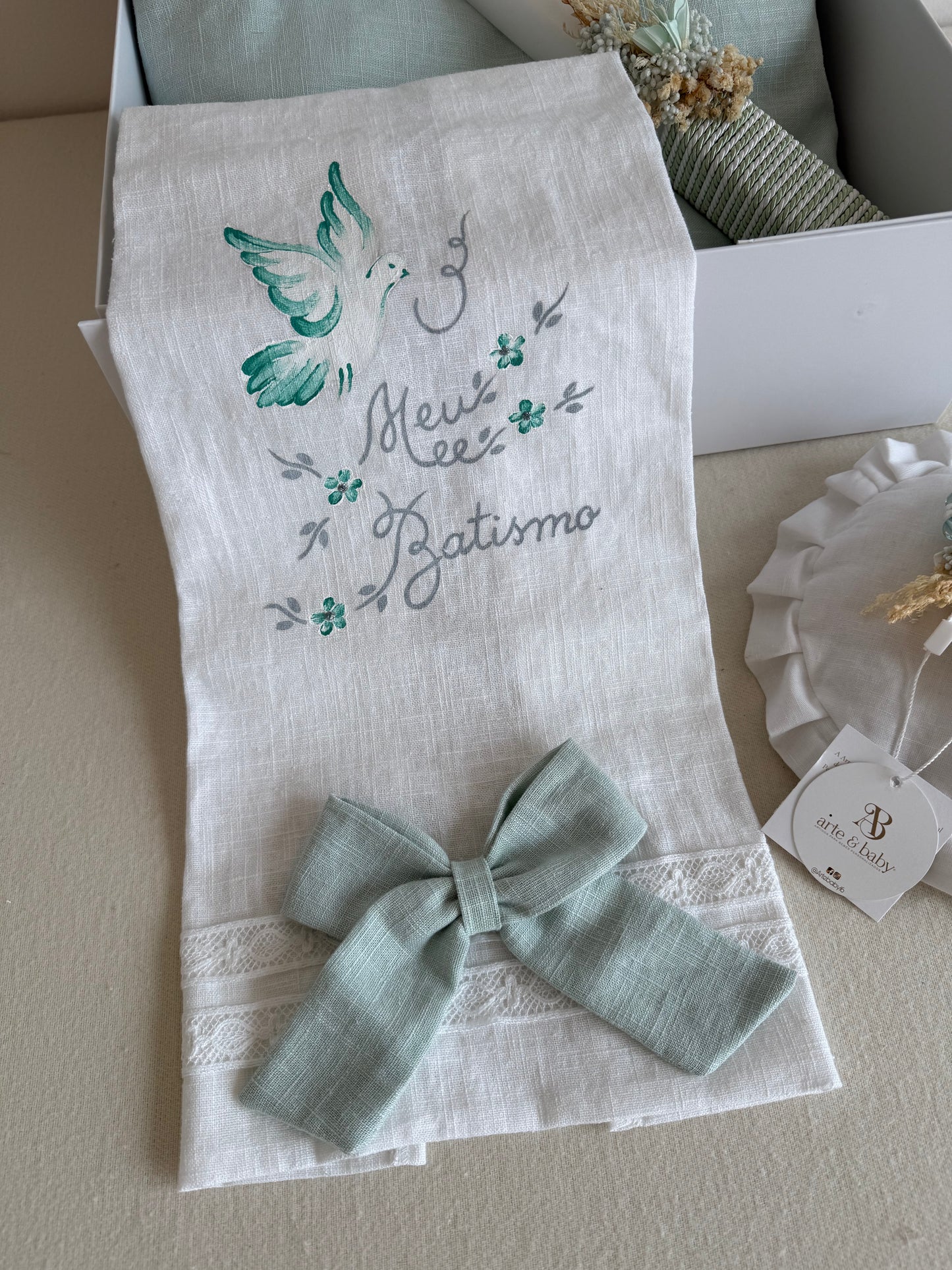 Conjunto de batizado (exemplo) Artebaby26/3